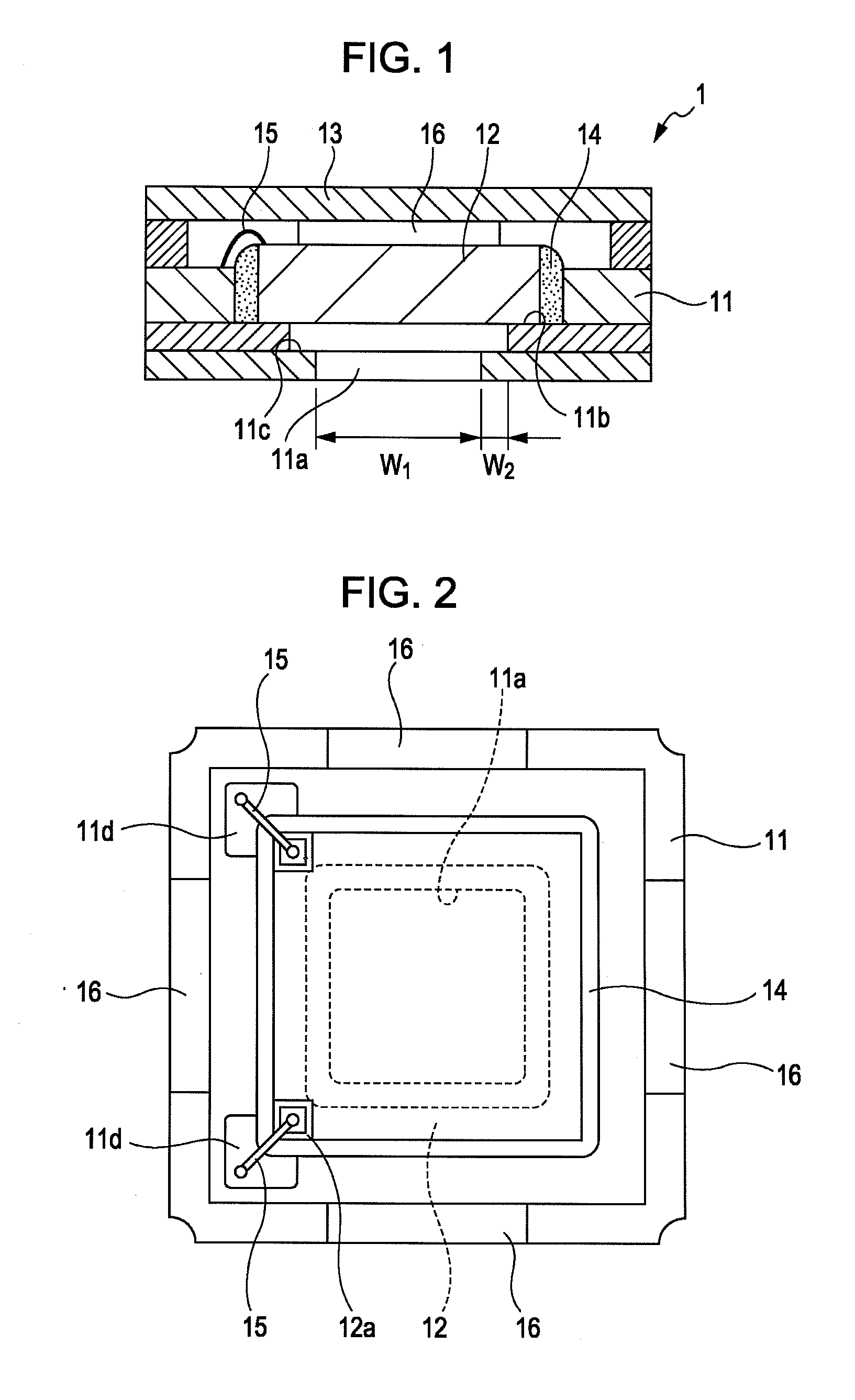 Pressure sensor package structure