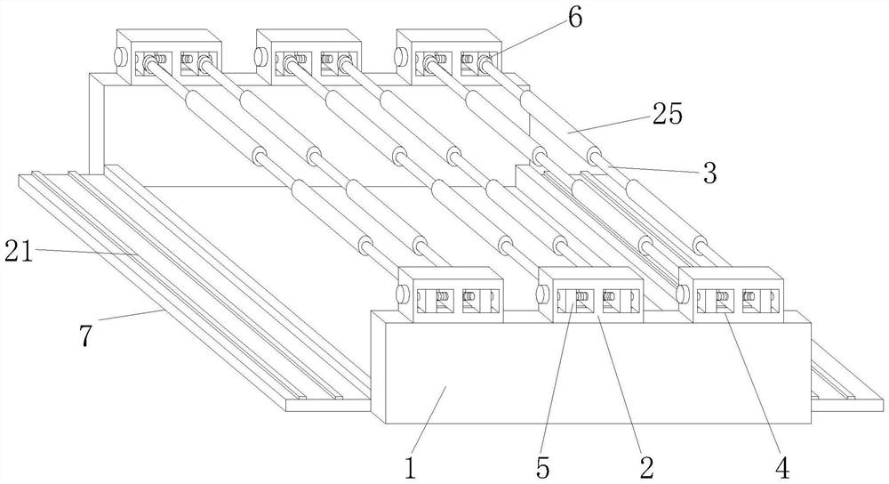 Spraying device facilitating adjustment of powder supply amount for cast iron pipeline