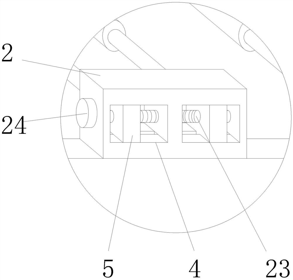 Spraying device facilitating adjustment of powder supply amount for cast iron pipeline