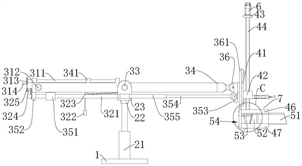 Using method of convenient-to-use straw rope winding machine for tree warm keeping