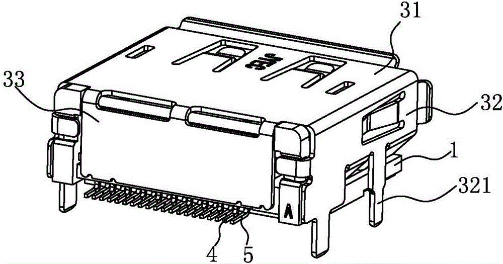 Display connector and fabrication method thereof