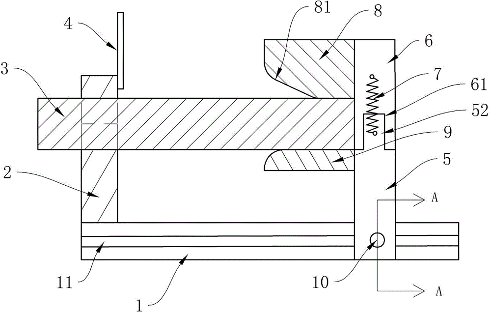 Pipe fitting cutting clamping tool with cam