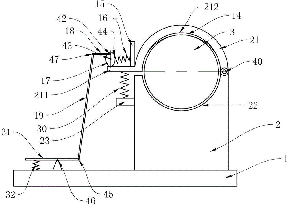 Pipe fitting cutting clamping tool with cam