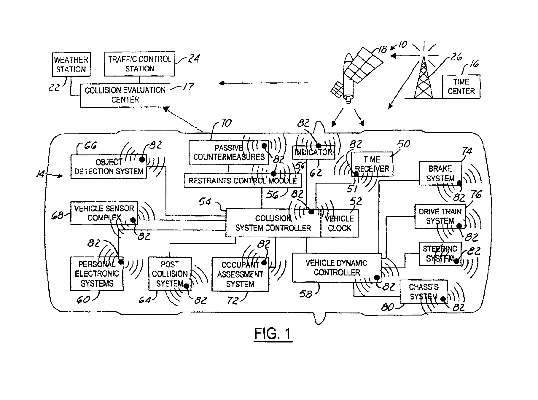 Real time stamping synchronization system