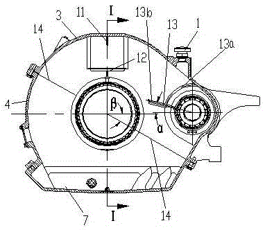 Subway gearbox box