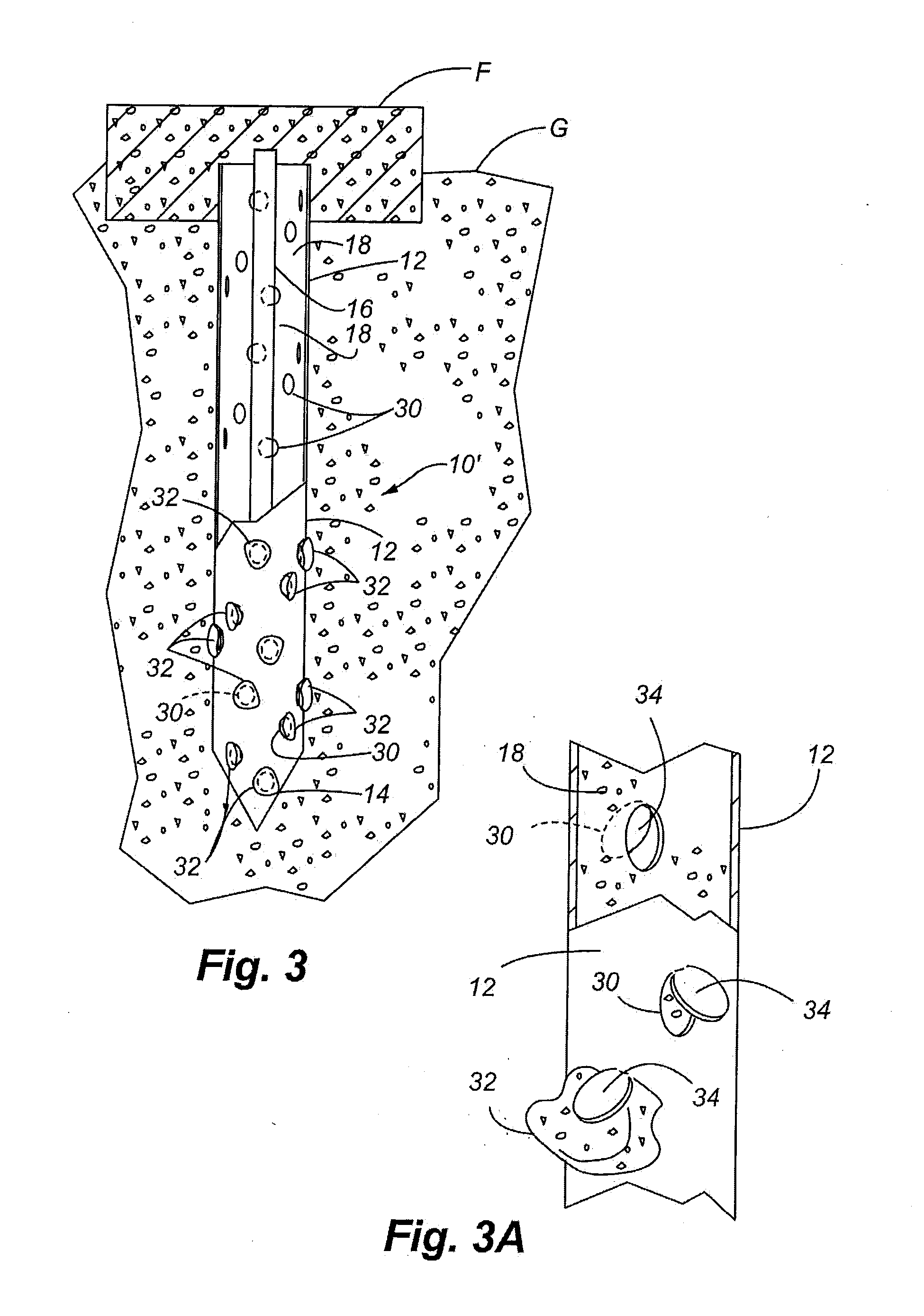 Composite self-drilling soil nail and method