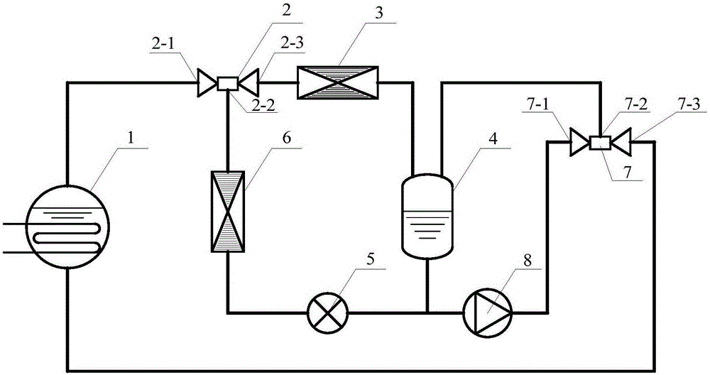 Efficient dual injection type refrigeration system and method thereof