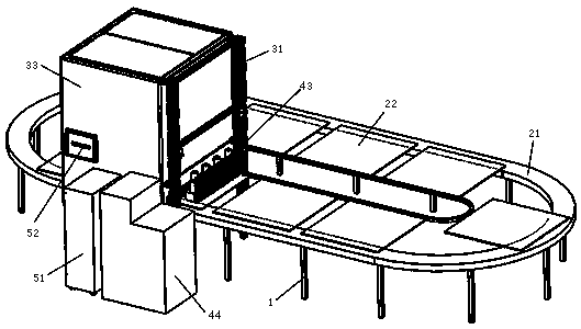 A glue spraying robot system and glue spraying method for processing plate-type workpieces