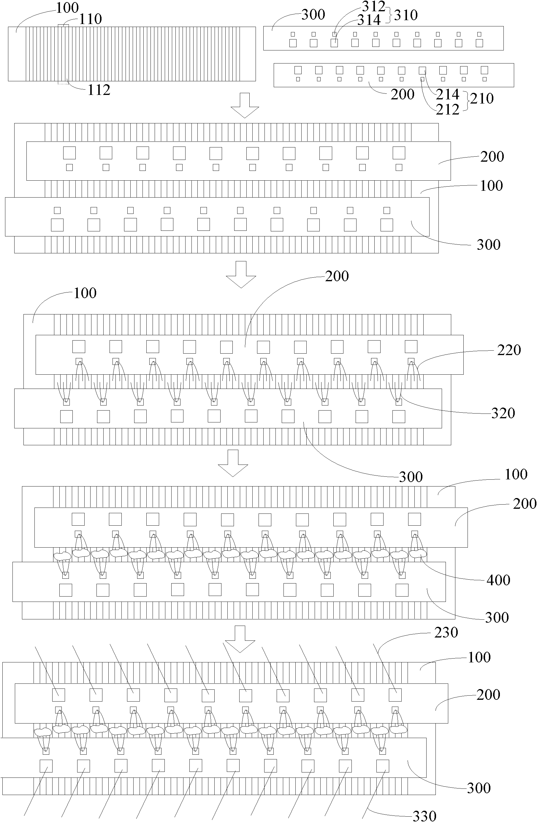 Method for welding circuit lead of array element of ultrasonic array ultrasound probe