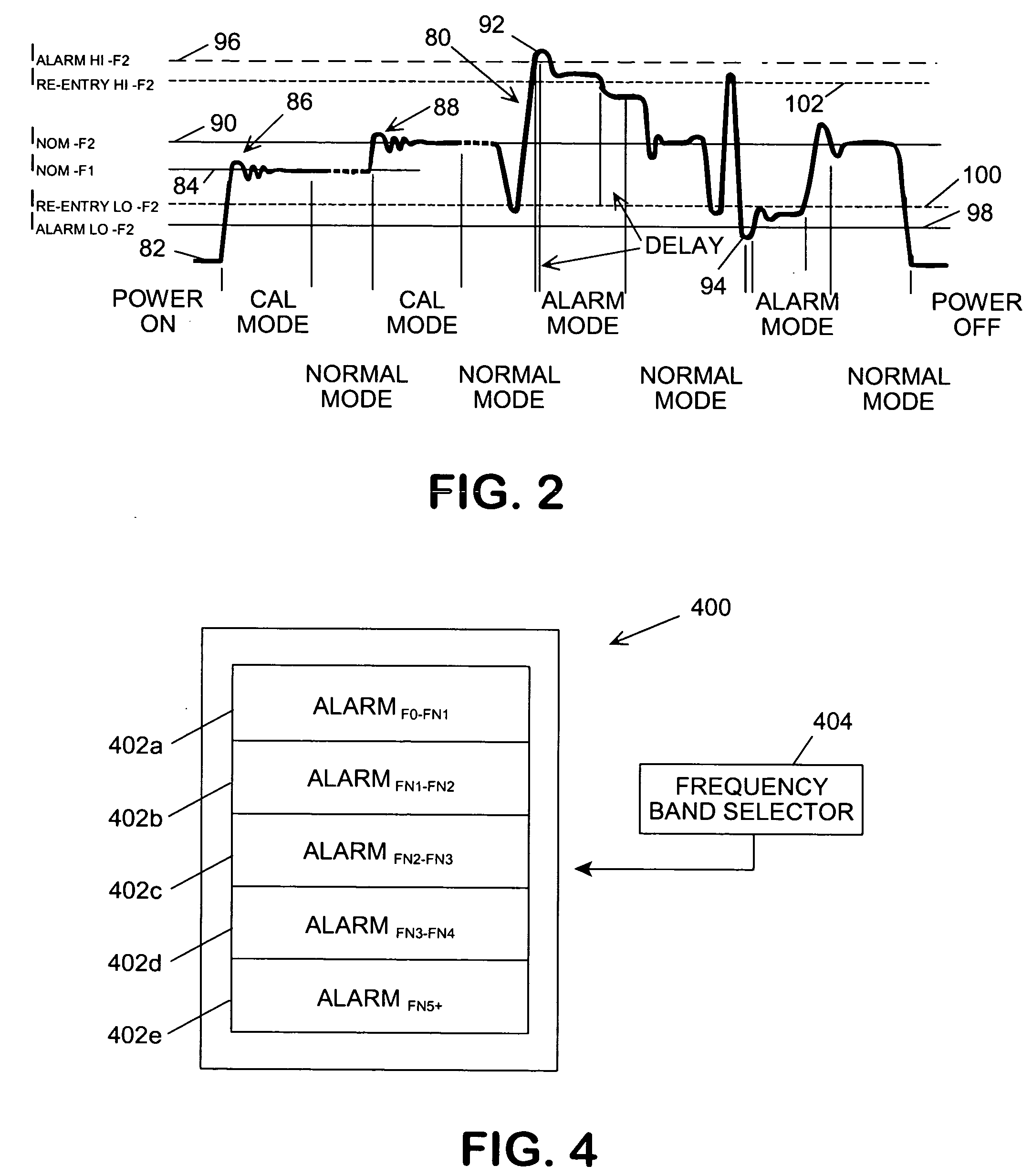 Current switch with automatic calibration