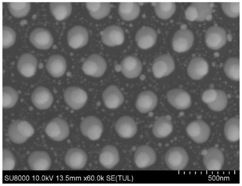 A kind of au-au dimer array structure and its preparation method and application