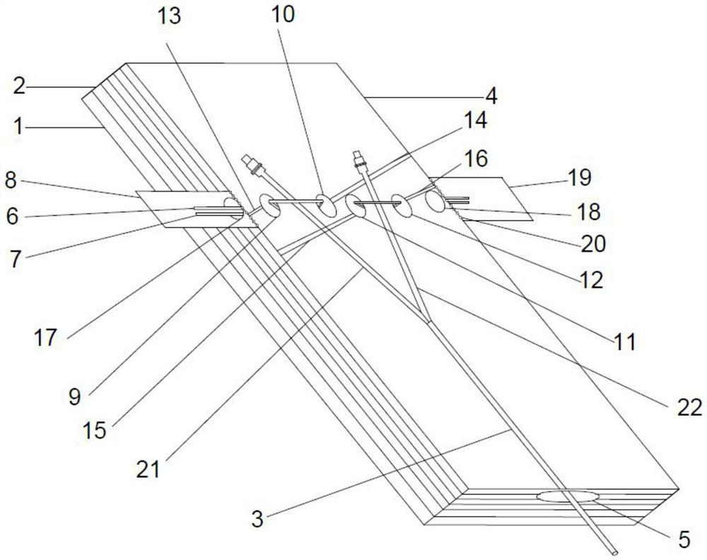 A long-term hemodialysis catheter joint protection device