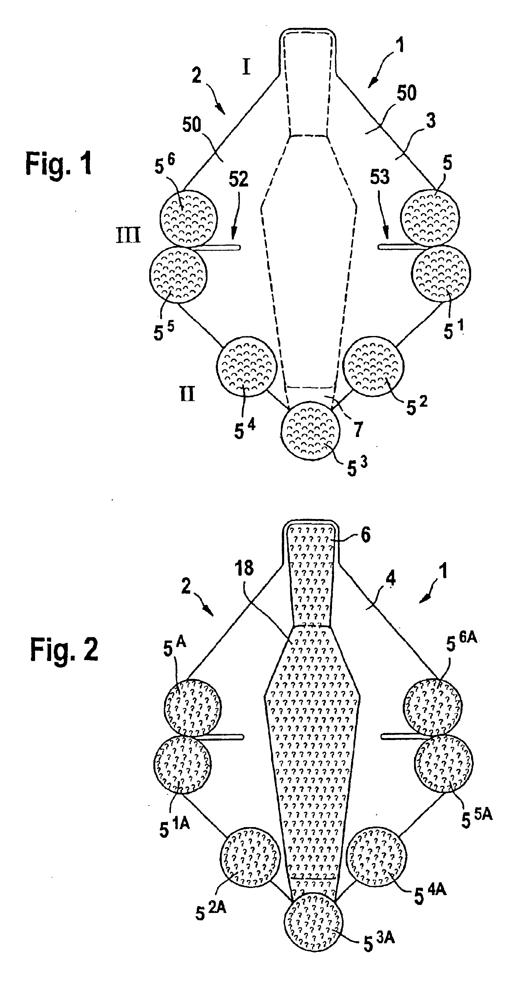 Arrangement for the upper part(s) of a shoe