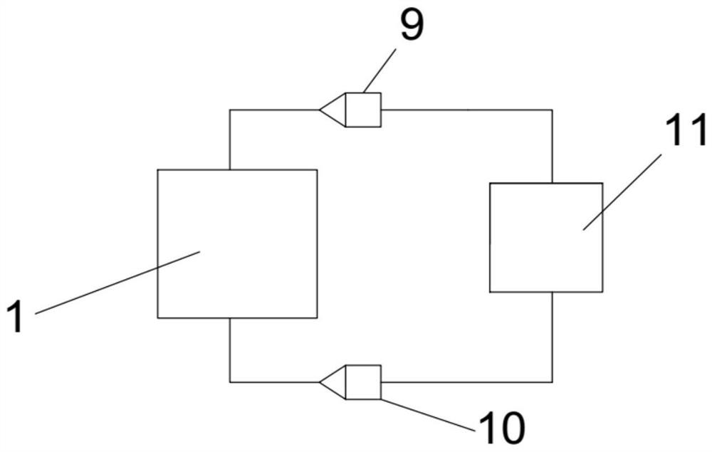 A Concrete Contact Dissolution Test Device Considering Splitting Stress