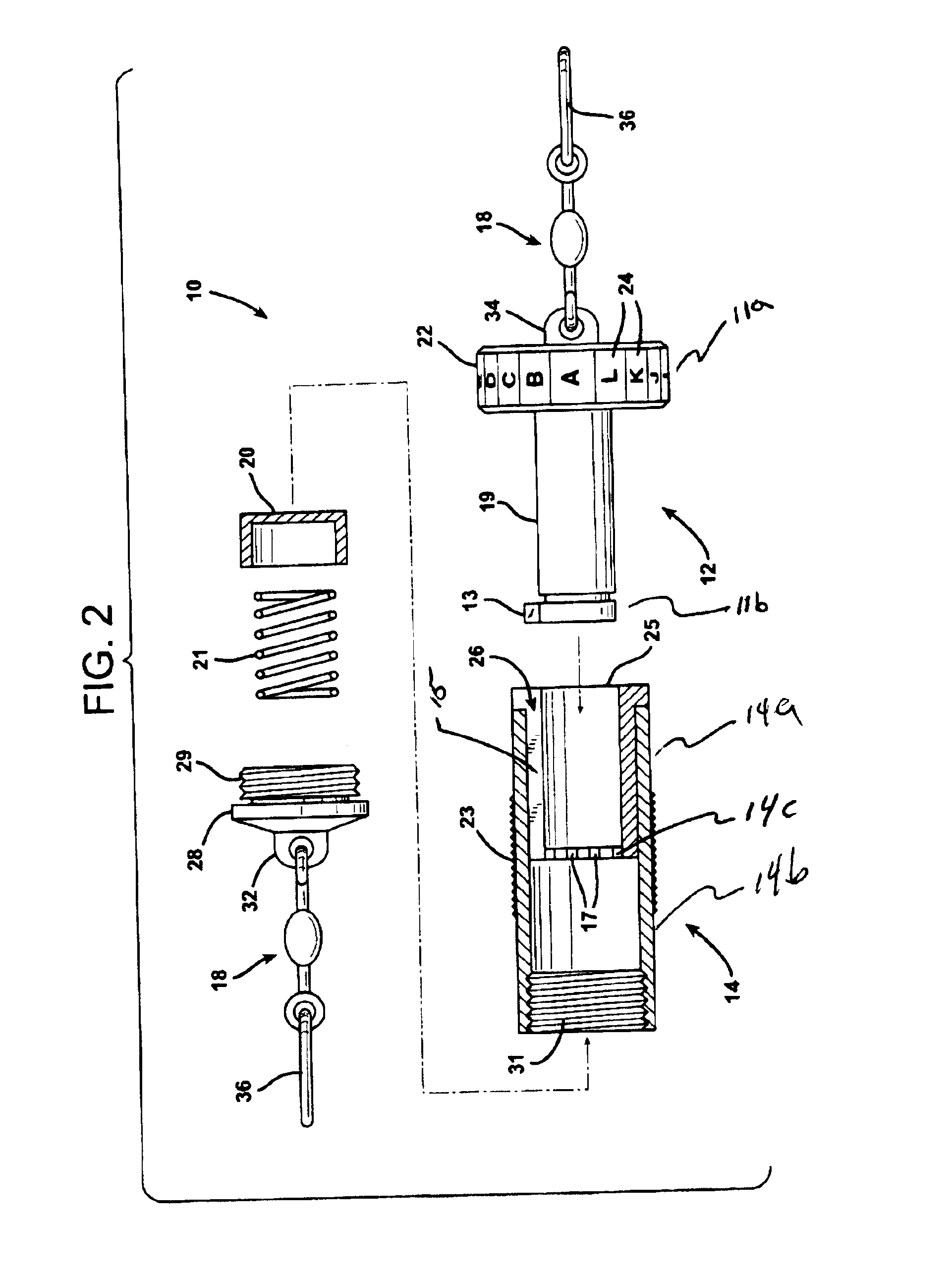 Keyless locking device