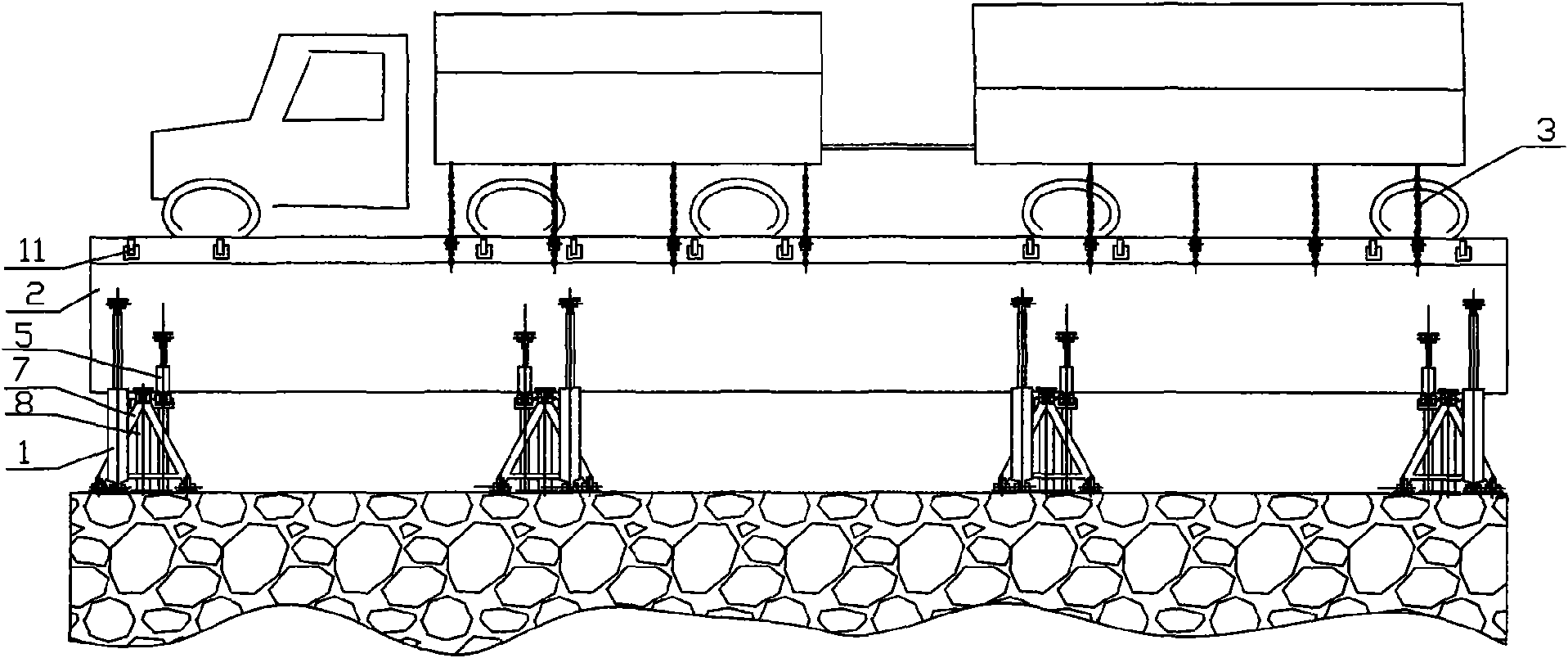 Tilting and oscillating car unloader