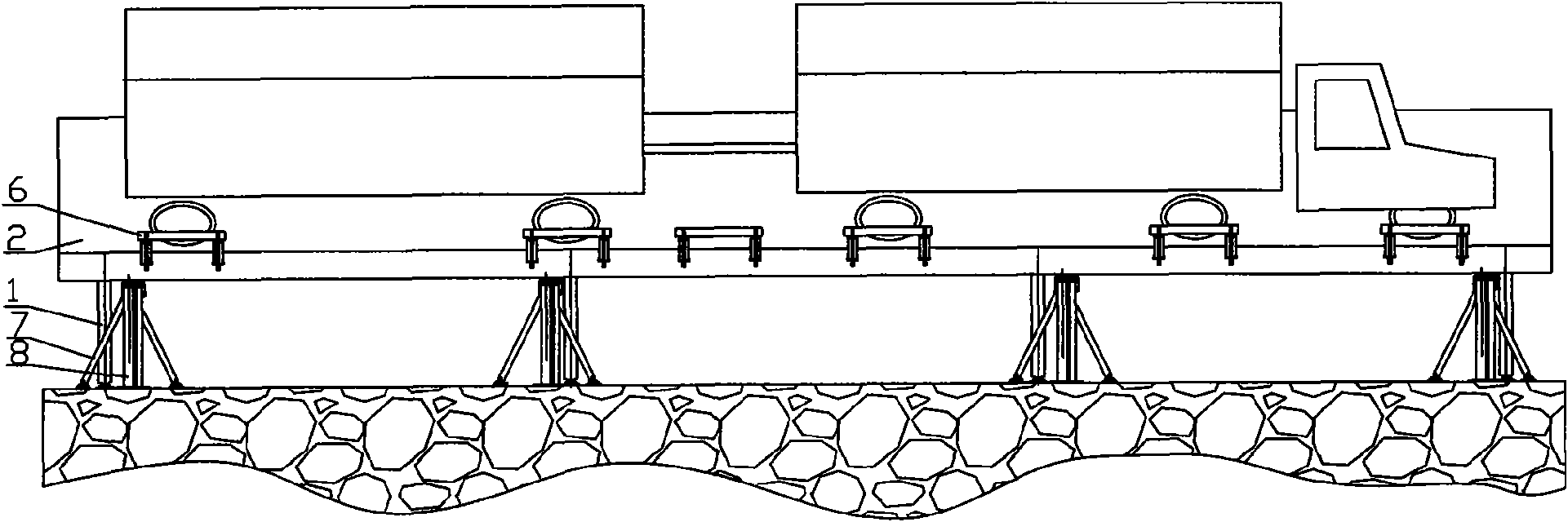 Tilting and oscillating car unloader