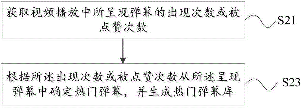 Bullet screen generation method and apparatus, bullet screen presentation method and apparatus, server and client