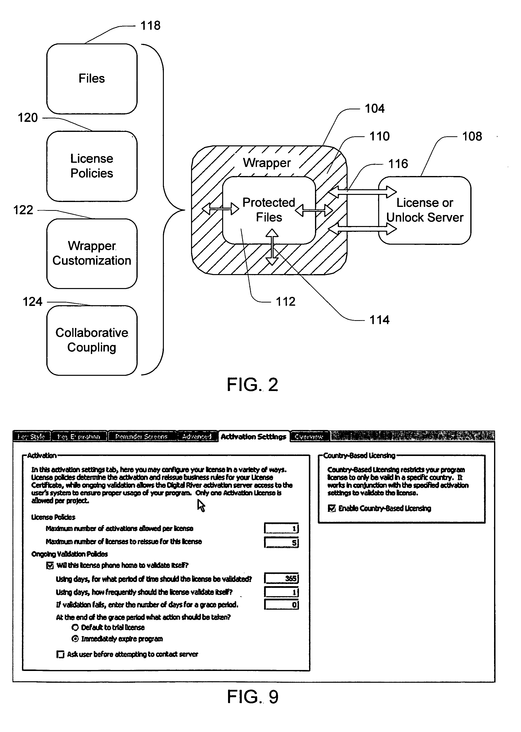 Software wrapper having use limitation within a geographic boundary