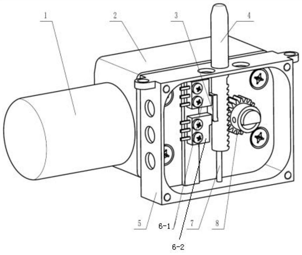 Reliable butt joint and self-destruction device and method suitable for underwater unmanned underwater vehicle