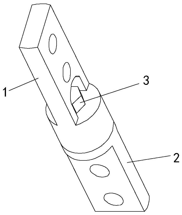 Display bracket and automatic regulating rod thereof