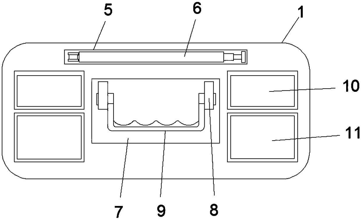 Inspection device for field communication base tower