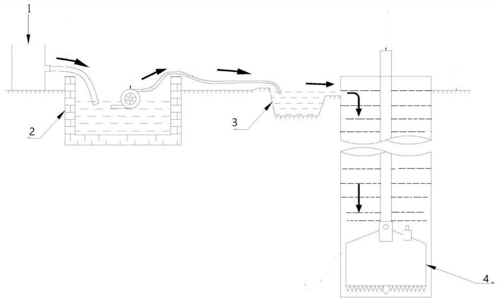 Drilling pile forming construction method