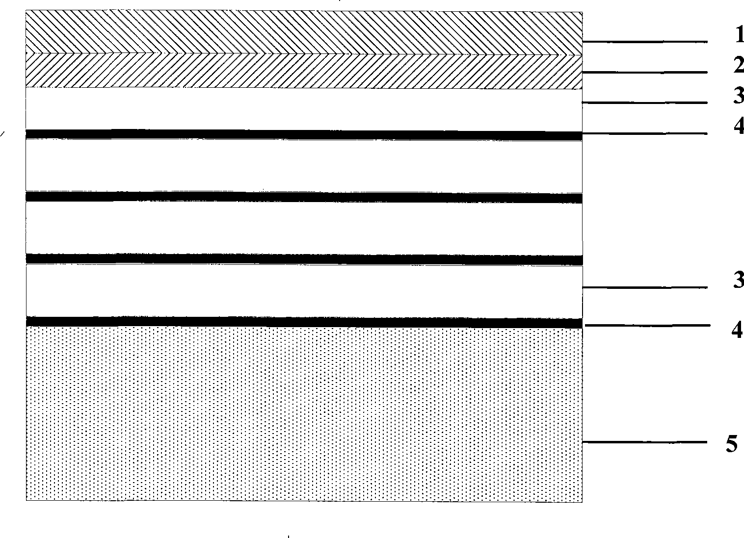 Ohm contact of gallium nitride base device and preparation method thereof