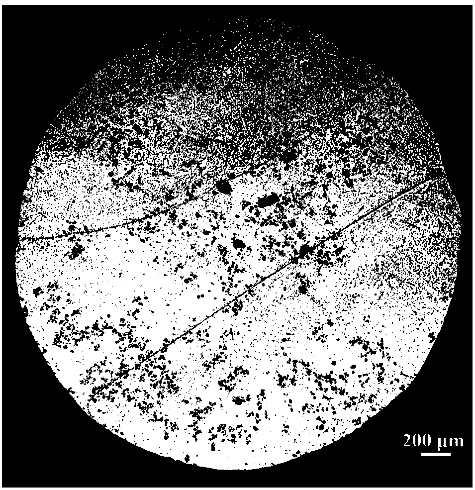 Preparation method of aluminum-based composite material reinforced by particles through uniform dispersion