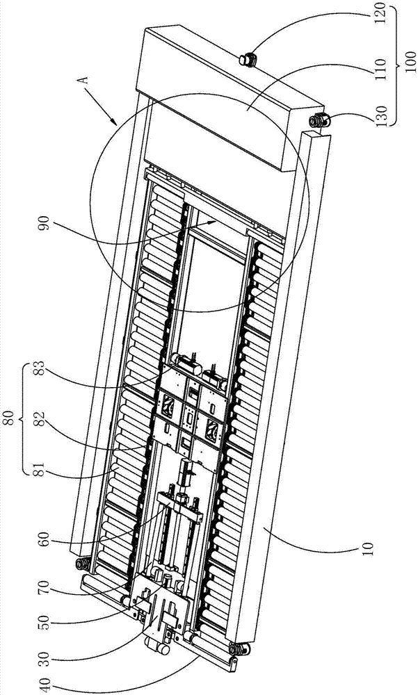 AGV conveying robot and positioning and orienting method used for robot