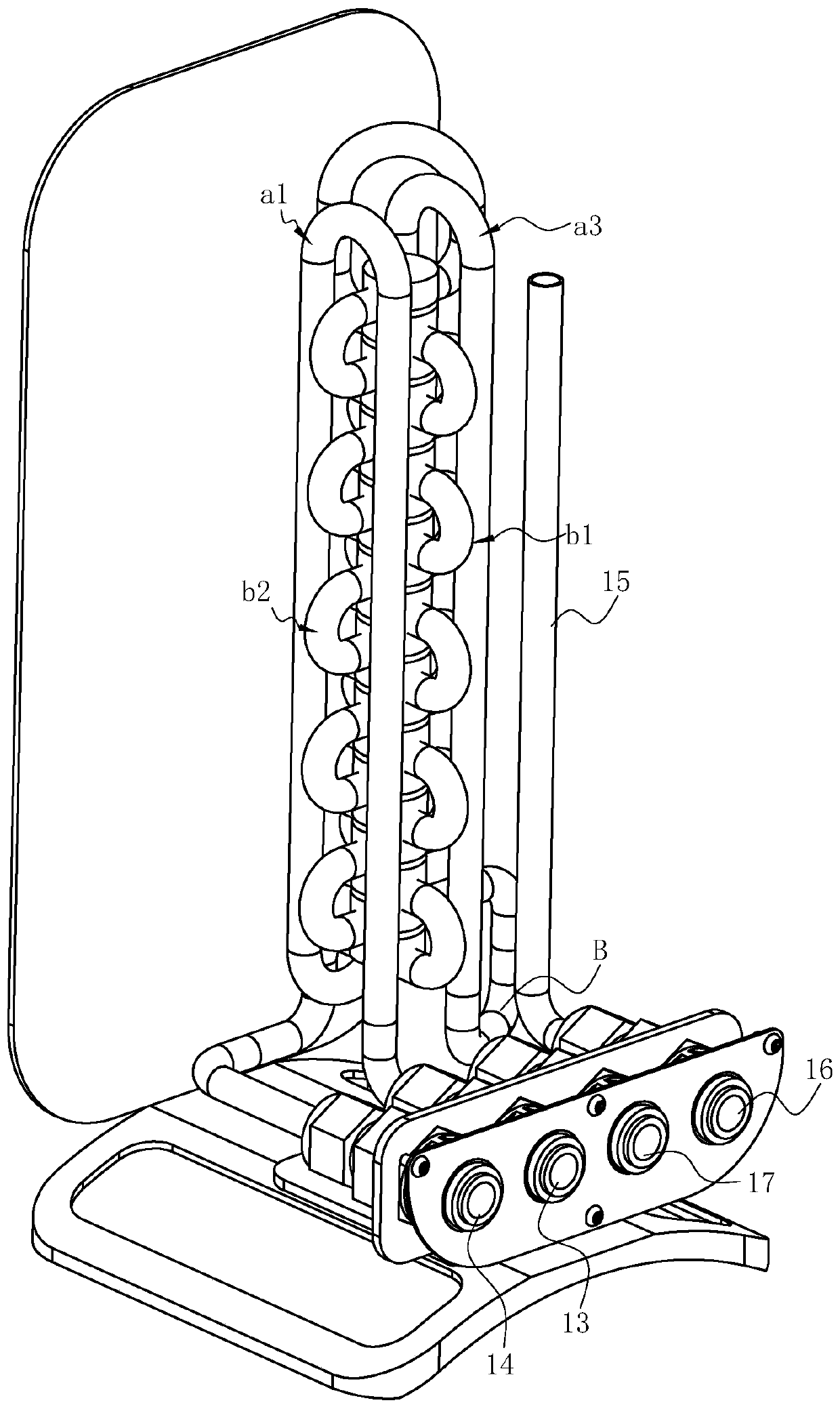 Water treatment device and water purifier