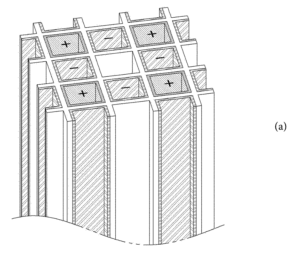 Electrochemical cell comprising channel-type flowable electrode units