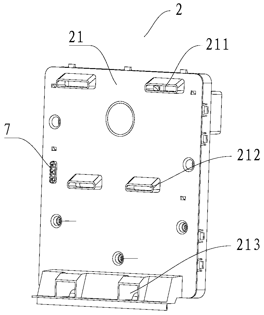 Air cooled refrigerator