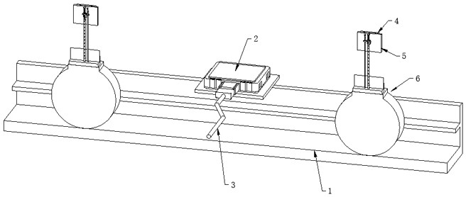 Angle-adjustable monitoring device and method based on millimeter-wave radar