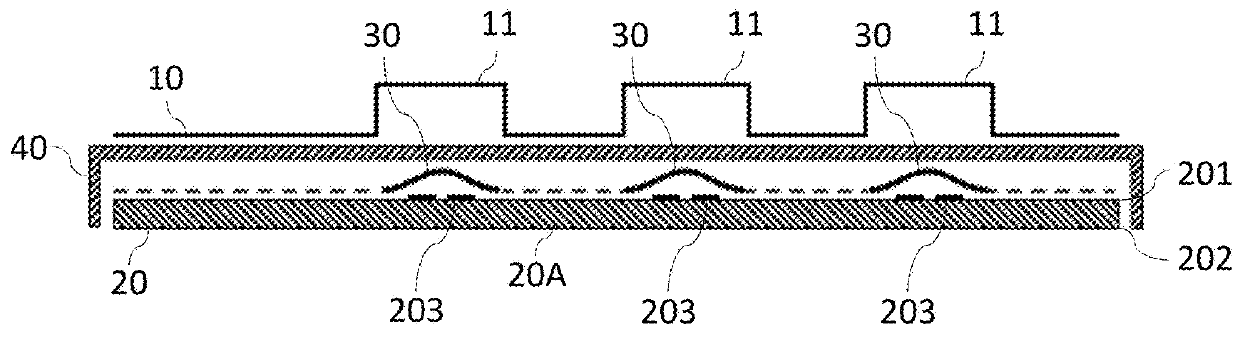 Secured keypad for an electronic data-entry device