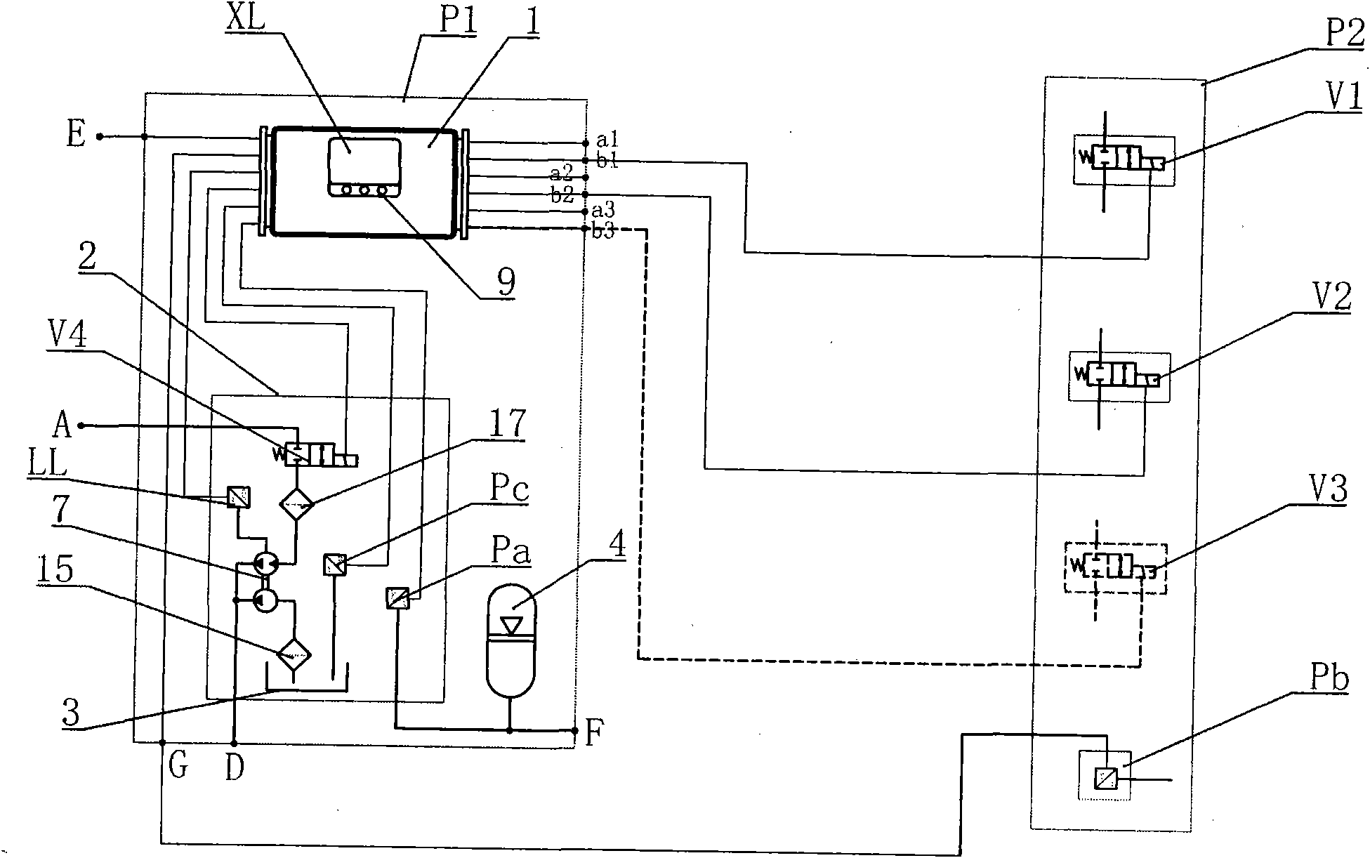 Intelligent control device for mine-used emulsion pump station