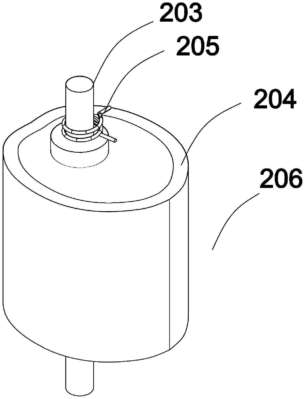 Internal Tension Hollow Cylinder Gripper with Rollers