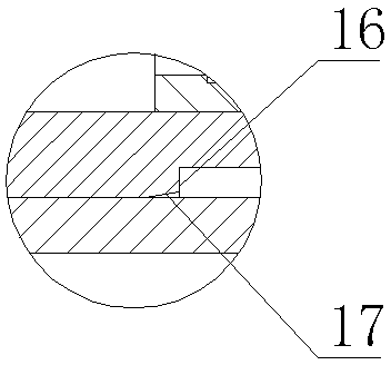 Flexible planet gear transmission mechanism of wind power gear box