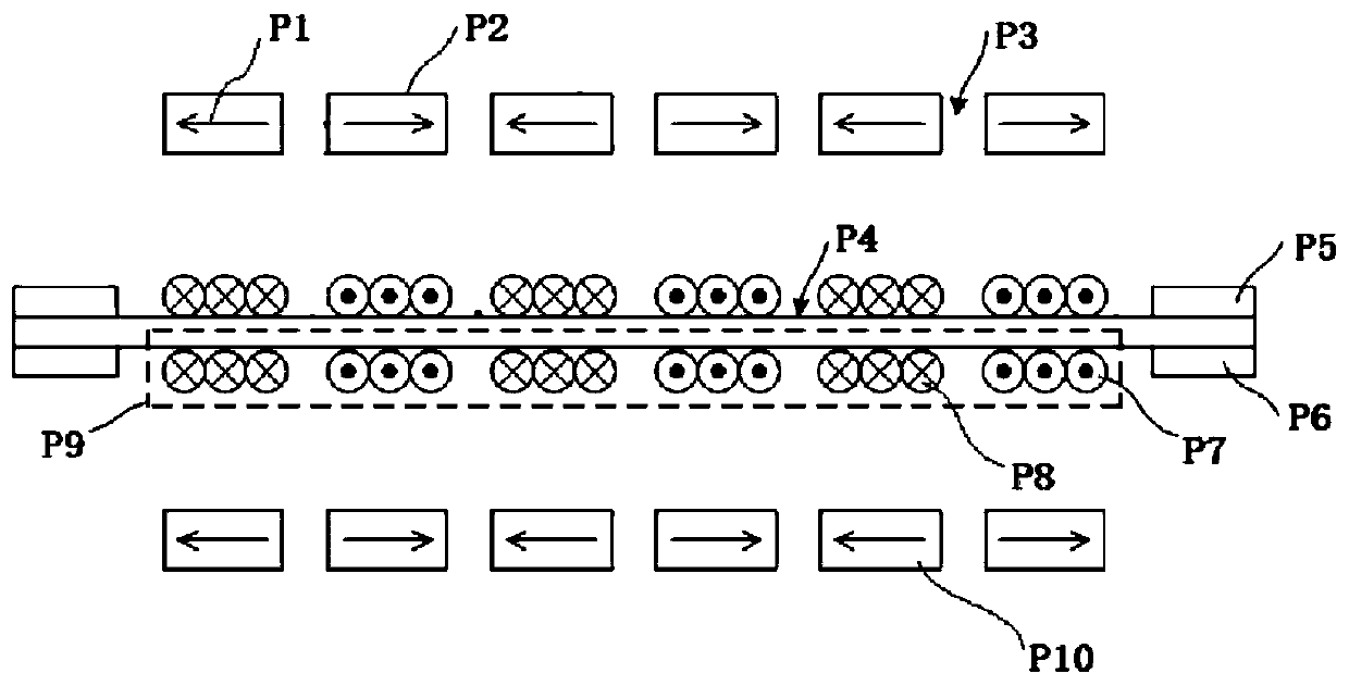 Planar coil diaphragm loudspeaker and application thereof