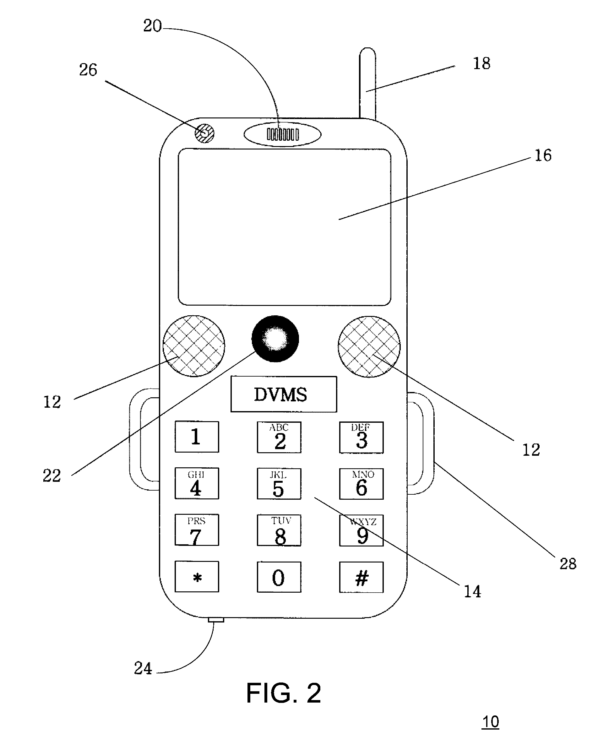 Two-way audio-video communication method for receiving person at entrance