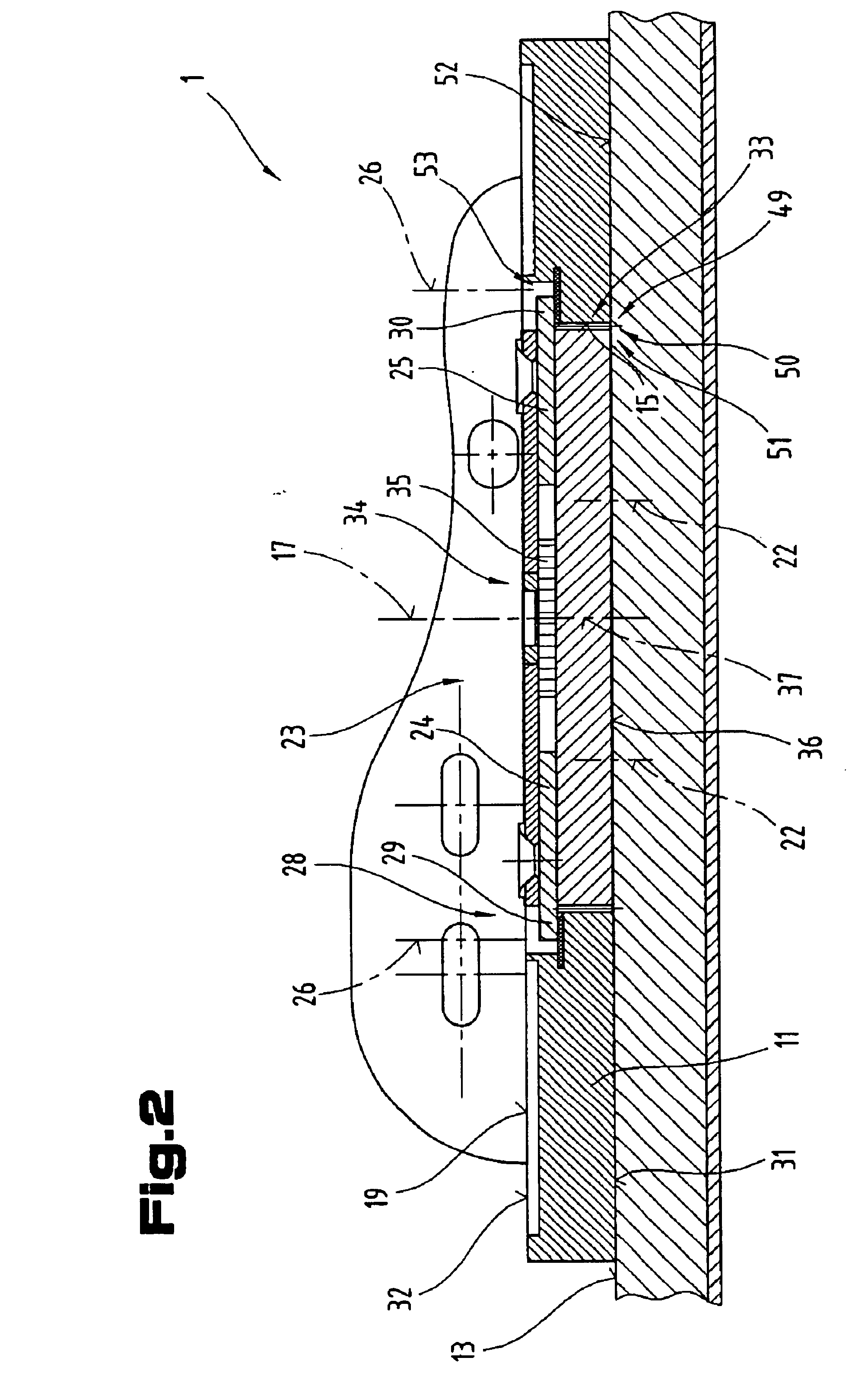 Binding unit for sports devices, in particular for a snowboard