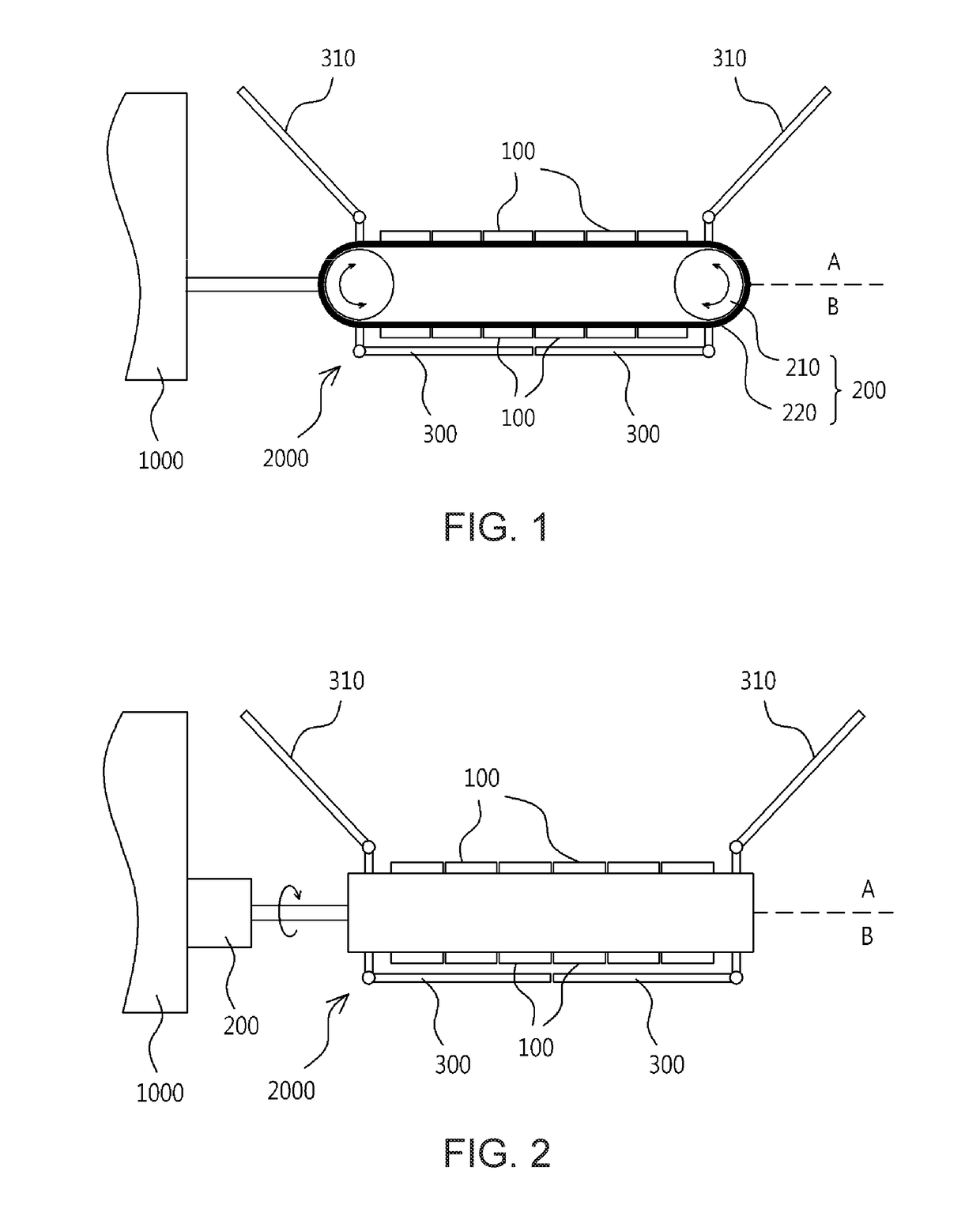 Circulation type space-based solar power system