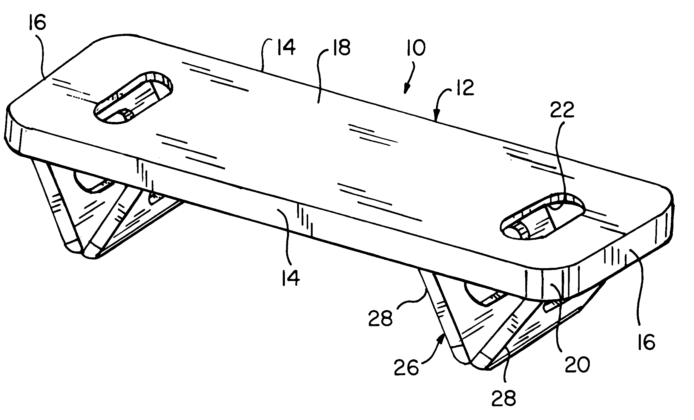 Portable foot rest with extendible pivotal legs