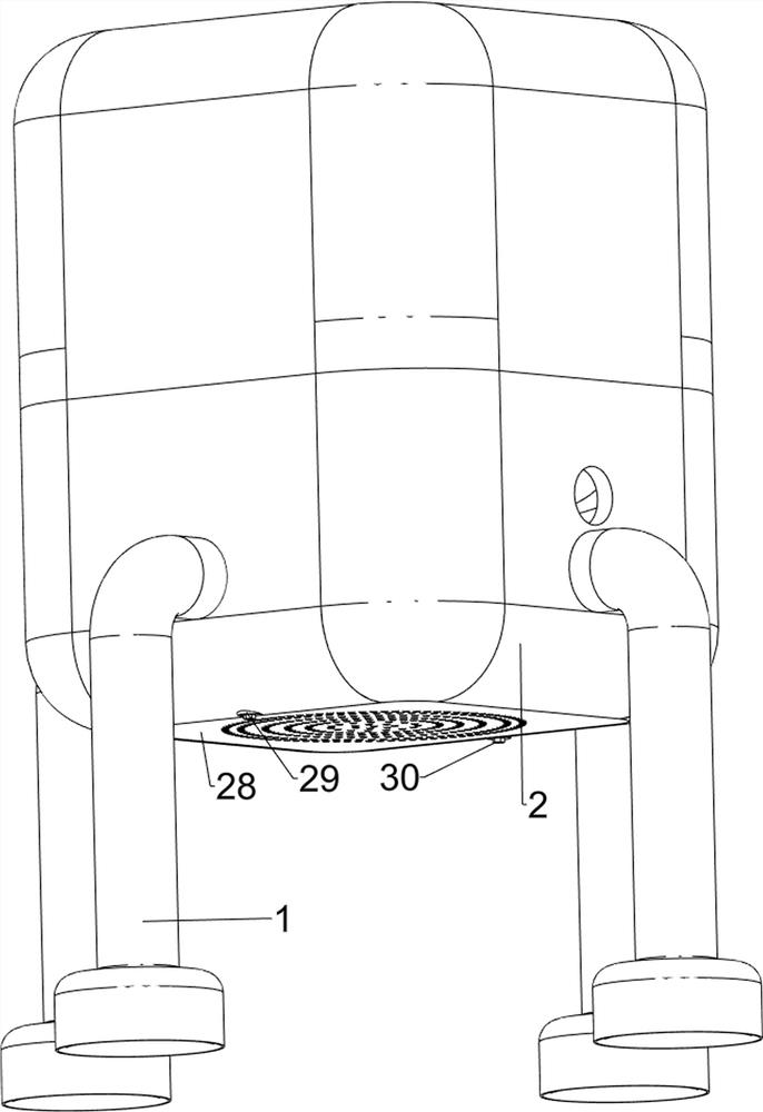 Pseudo-ginseng mashing device for orthopedics department