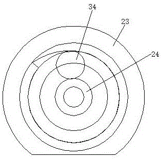 Shaft shoulder positioning tip for grinding machine