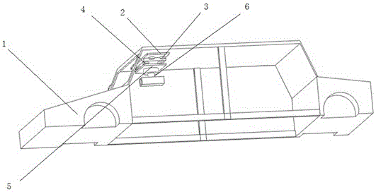 Automobile with multi-angle adjustable camera