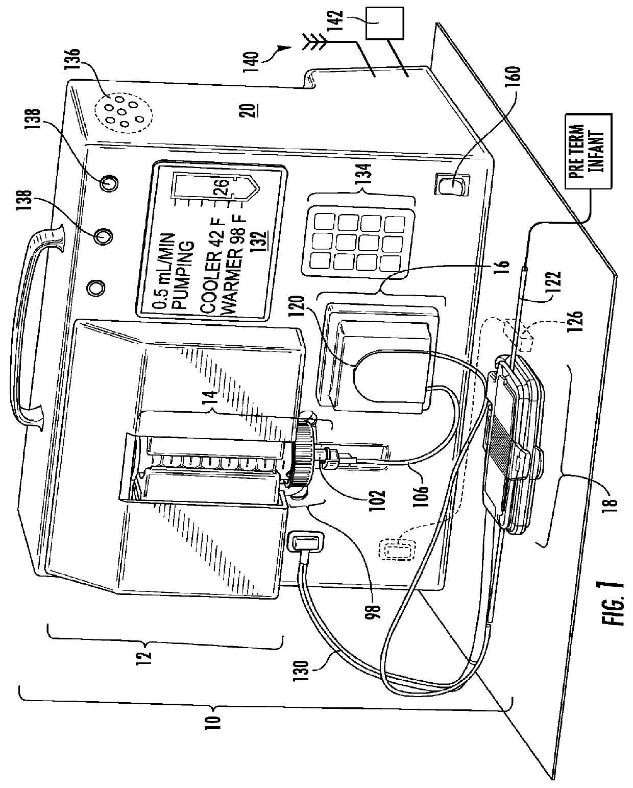 Neonatal enteral feeding system