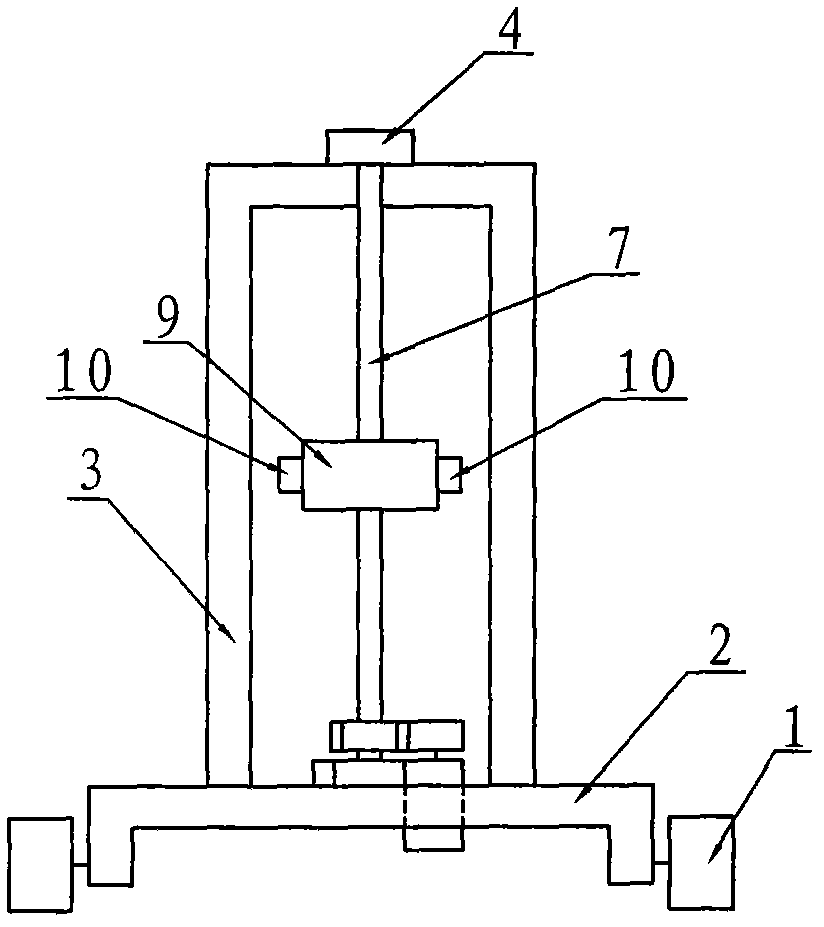 Double-sided-scanning type irradiance testing jig