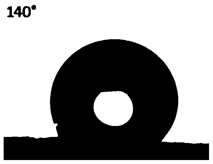 Hydrophobic starch-fiber composite foam material and preparation method thereof