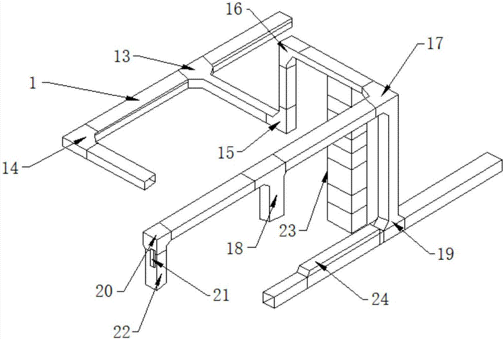 Aluminium-magnesium alloy cable bridge